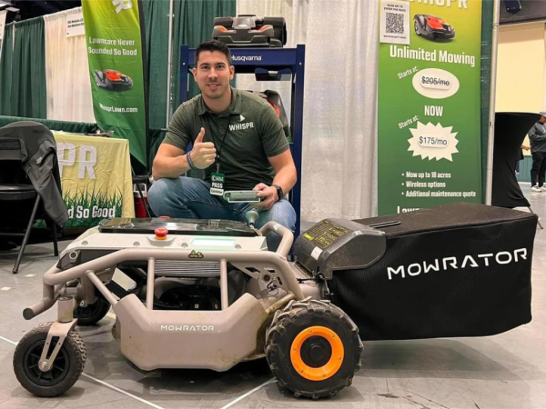 Mowrator Showcases Advanced Lawn Mower Technology at GIE Expo in Kentucky