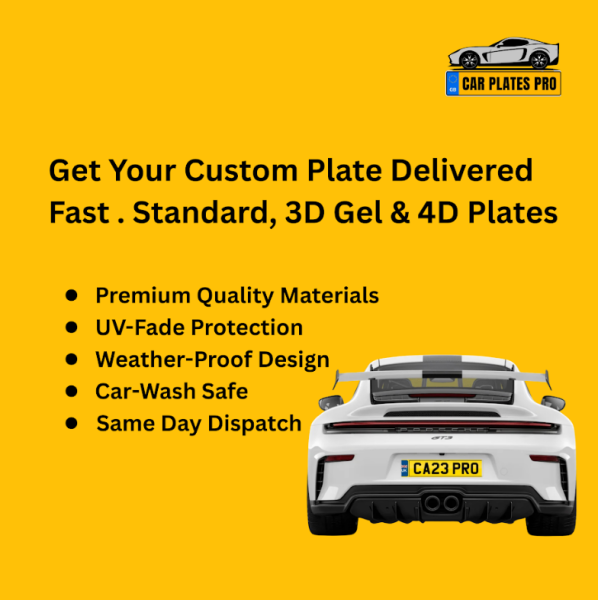 CarPlatesPro.com Revolutionises Vehicle Identity with Premium Custom Plates Solutions