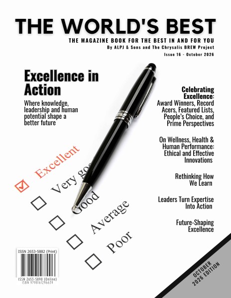 The World’s Best Magazine Releases Issue 16 – October 2026 Edition, Excellence in Action